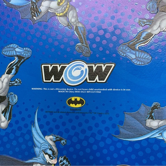 WOW World Of Watersports Batman DC Comics Whale Tail Pool Float Saddle Seat - Picture 3 of 6